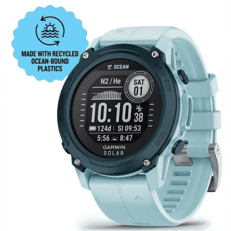 Смарт-годинник Garmin Descent G1 Solar Ocean Edition (010-02604-04)  Фото №0
