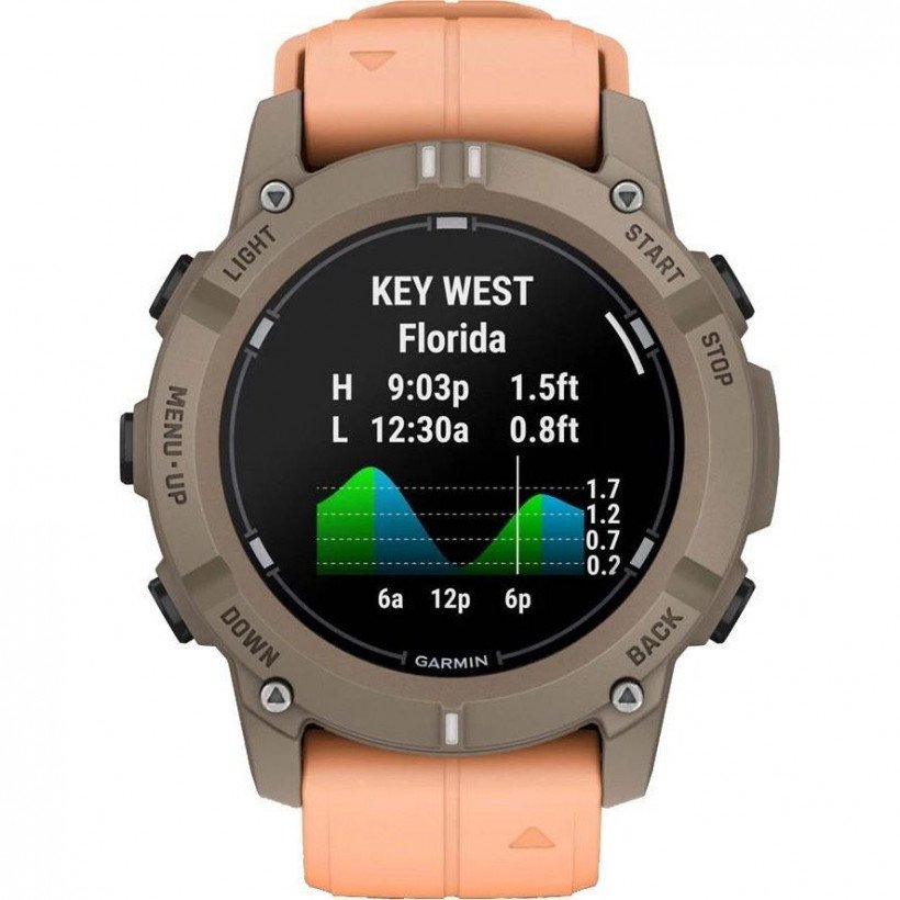Смарт-годинник Garmin Descent G2 Paloma with Shell Pink Band (010-02986-01)