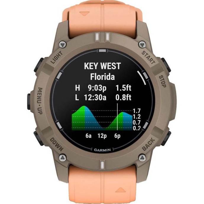 Смарт-годинник Garmin Descent G2 Paloma with Shell Pink Band (010-02986-01)