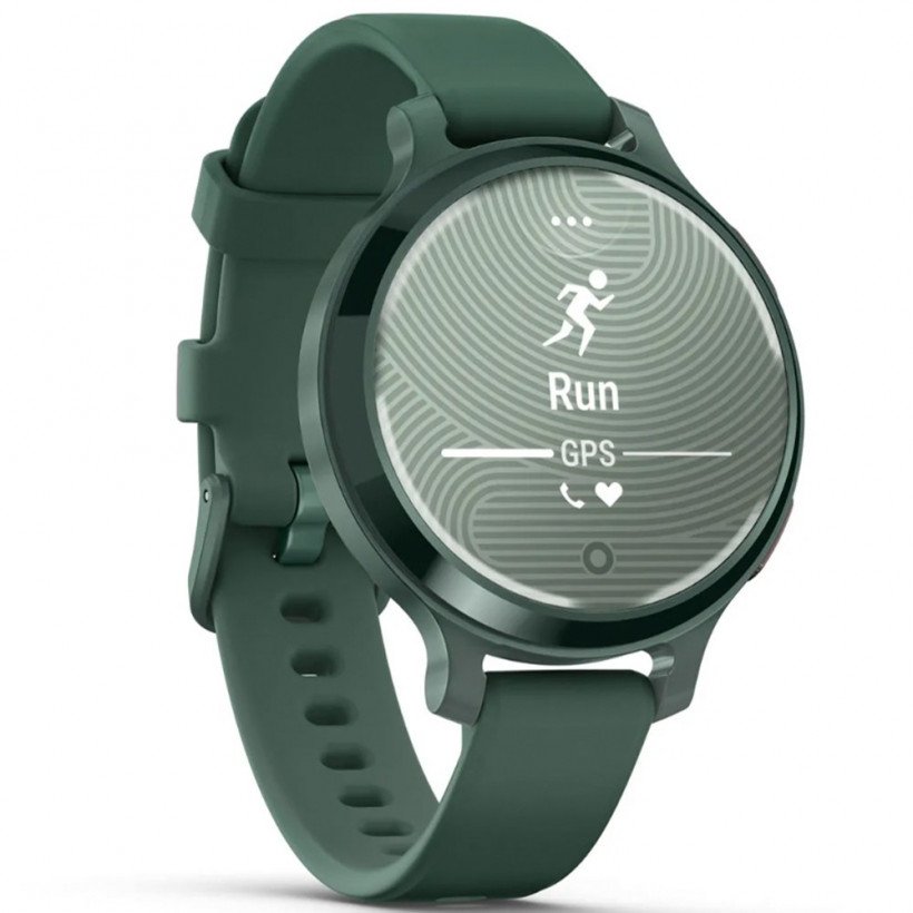 Смарт-годинник Garmin Lily 2 Active Jasper Green with Jasper Green Silicone Band (010-02891-02)  Фото №1