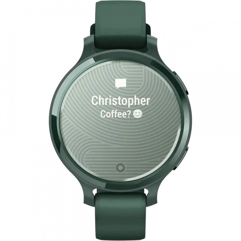 Смарт-годинник Garmin Lily 2 Active Jasper Green with Jasper Green Silicone Band (010-02891-02)  Фото №7