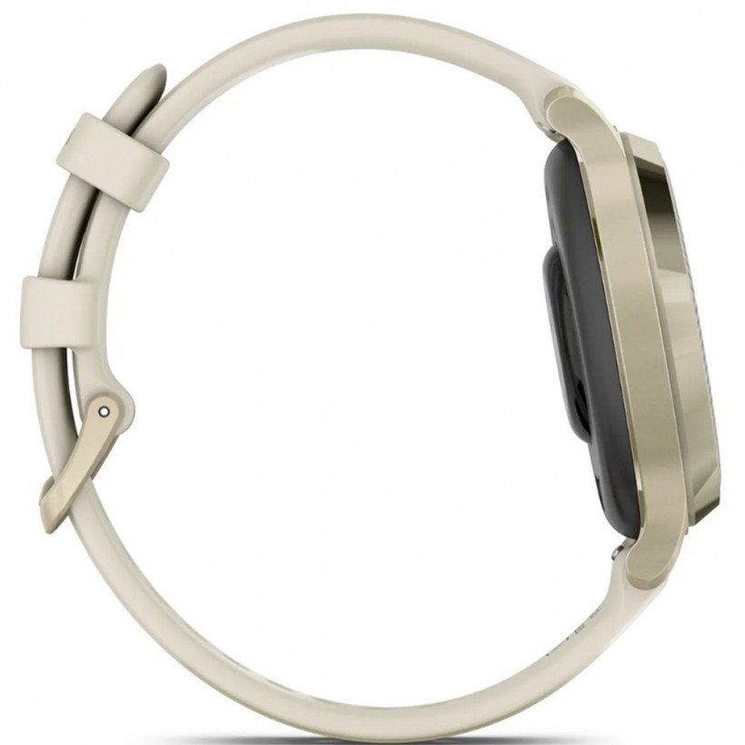 Смарт-годинник Garmin Lily 2 Active Lunar Gold with Bone Silicone Band (010-02891-00)  Фото №3