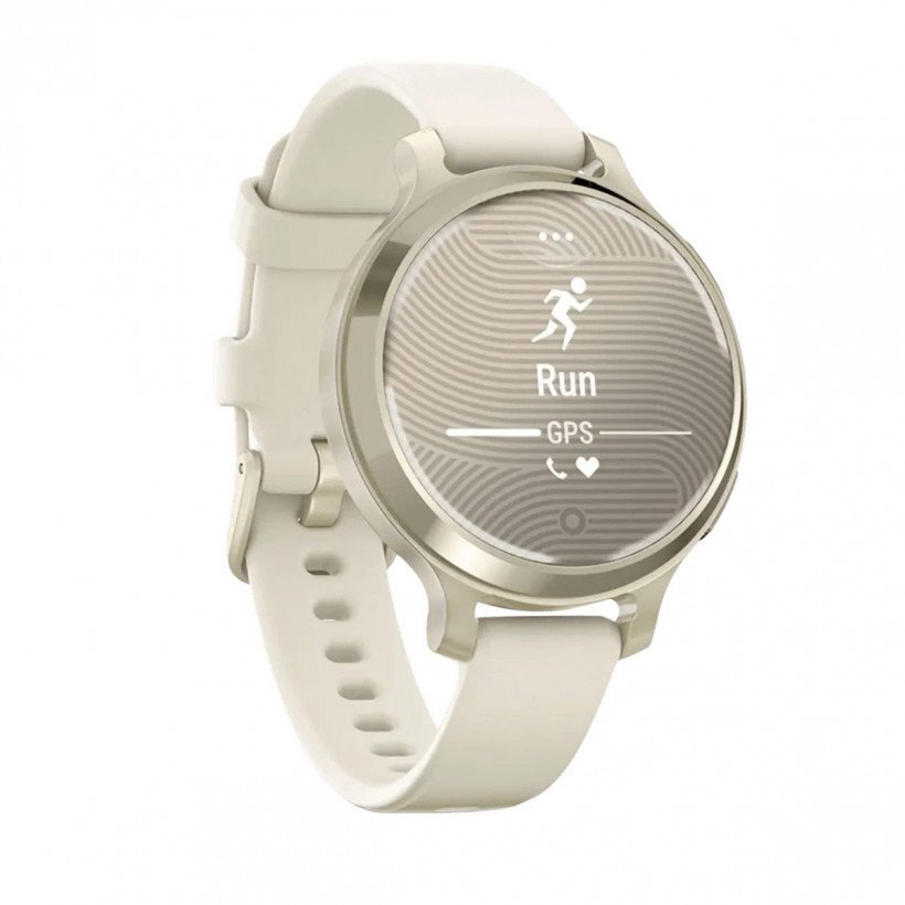 Смарт-годинник Garmin Lily 2 Active Lunar Gold with Bone Silicone Band (010-02891-00)  Фото №8