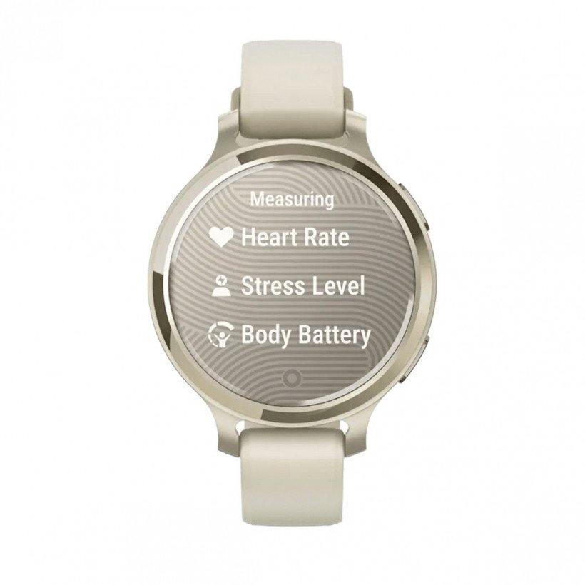 Смарт-годинник Garmin Lily 2 Active Lunar Gold with Bone Silicone Band (010-02891-00)  Фото №12