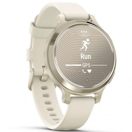 Смарт-годинник Garmin Lily 2 Active Lunar Gold with Bone Silicone Band (010-02891-00)  Фото №1