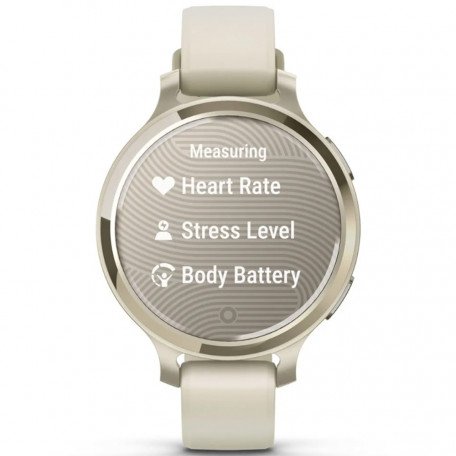Смарт-годинник Garmin Lily 2 Active Lunar Gold with Bone Silicone Band (010-02891-00)  Фото №2