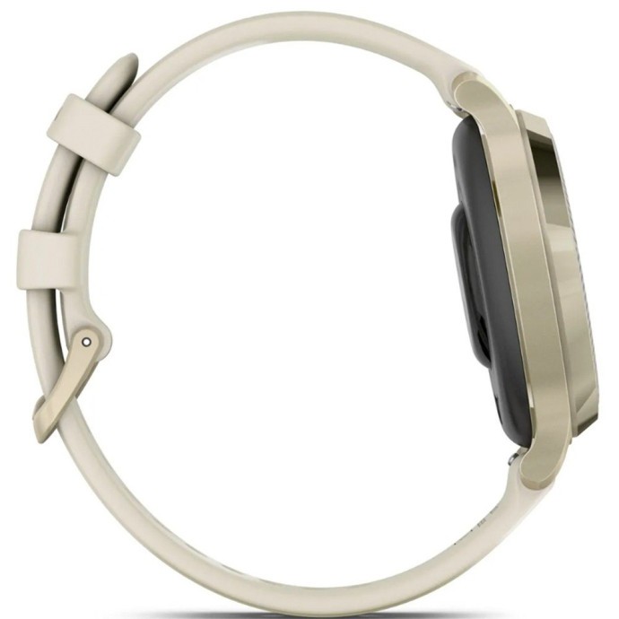 Смарт-годинник Garmin Lily 2 Active Lunar Gold with Bone Silicone Band (010-02891-00)  Фото №3