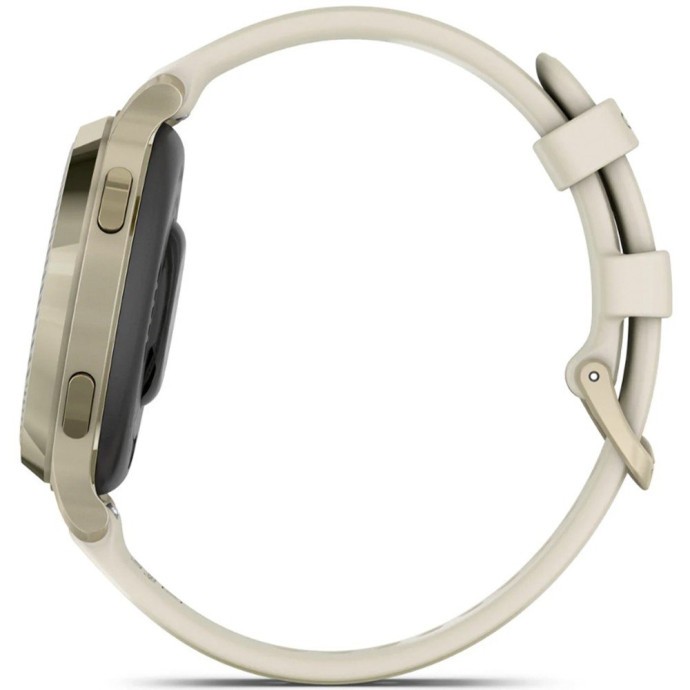 Смарт-годинник Garmin Lily 2 Active Lunar Gold with Bone Silicone Band (010-02891-00)  Фото №4