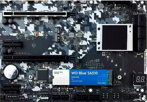 SSD накопичувач WD Blue SA510 M.2 1 TB (WDS100T3B0B)  Фото №4