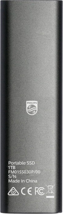 SSD накопитель Philips External Ultra Speed Space 1 TB (FM01SS030P/00)  Фото №1