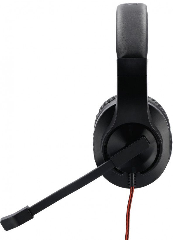 Навушники з мікрофоном HAMA HS-USB400 Black  Фото №1