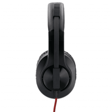 Навушники з мікрофоном HAMA HS-USB400 Black  Фото №4