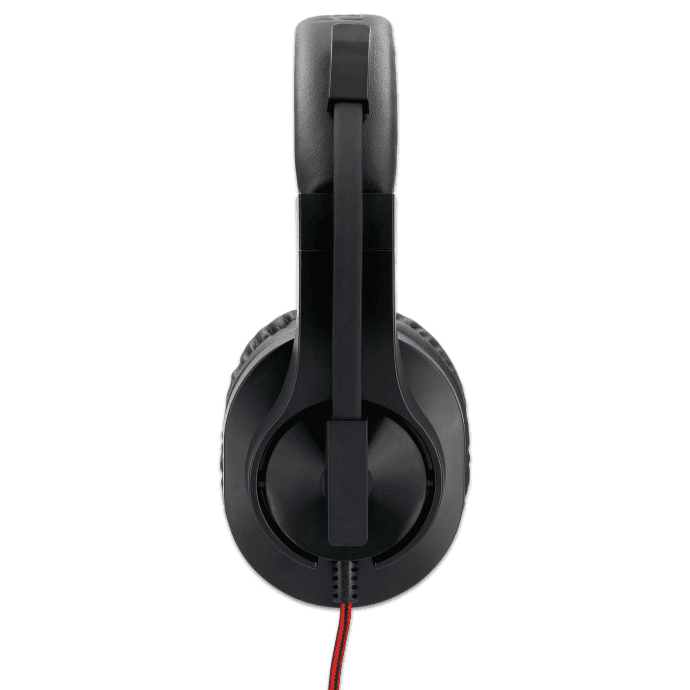 Наушники с микрофоном HAMA HS-USB400 Black  Фото №4