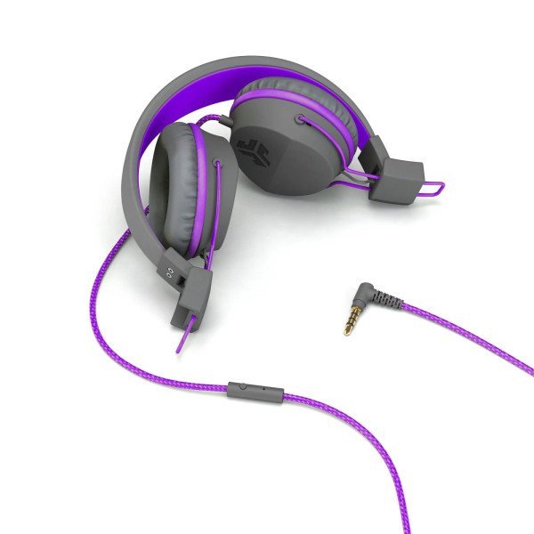 Навушники з мікрофоном JLAB JBuddies Studio Purple (IEUHJKSTUDIORGRYPRP6)  Фото №1