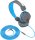 Навушники з мікрофоном JLAB JBuddies Studio Blue (IEUHJKSTUDIORGRYBLU6)  Фото №2
