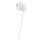 Навушники з мікрофоном Hama In-ear earphones White (00139504) Навушники з мікрофоном Hama In-ear earphones White (00139504)