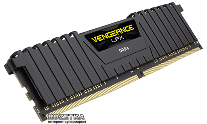 Память для настольных компьютеров Corsair 16 GB (2x8GB) DDR4 3200 MHz (CMK16GX4M2B3200C16)  Фото №2