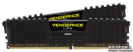 Память для настольных компьютеров Corsair 16 GB (2x8GB) DDR4 3200 MHz (CMK16GX4M2B3200C16)