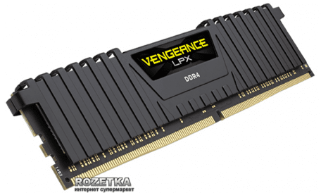 Память для настольных компьютеров Corsair 16 GB (2x8GB) DDR4 3200 MHz (CMK16GX4M2B3200C16)  Фото №2