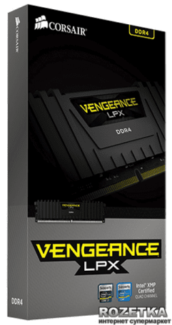 Память для настольных компьютеров Corsair 16 GB (2x8GB) DDR4 3200 MHz (CMK16GX4M2B3200C16)  Фото №3