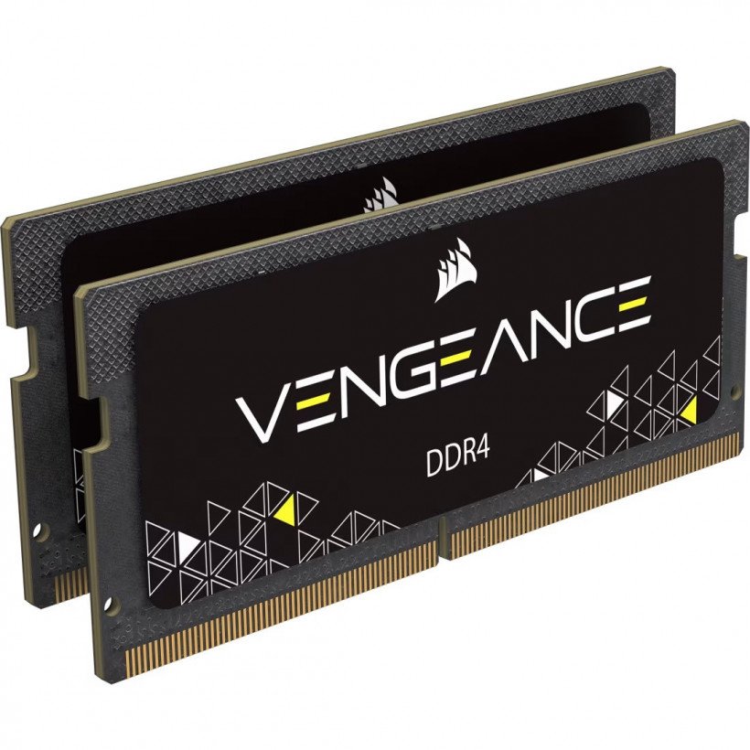 Память для ноутбука Corsair 64 GB (2x32GB) SO-DIMM DDR4 Vengeance (CMSX64GX4M2A3200C22)  Фото №0