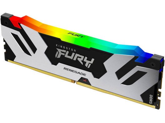 Память для настольных компьютеров Kingston FURY 32 GB (2x16GB) DDR5 8000 MHz Renegade Silver/Black RGB (KF580C38RSAK2-32)  Фото №0