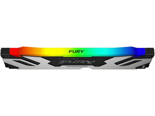 Память для настольных компьютеров Kingston FURY 32 GB (2x16GB) DDR5 8000 MHz Renegade Silver/Black RGB (KF580C38RSAK2-32)  Фото №1