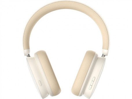 Навушники з мікрофоном Baseus Bowie H1 Creamy White (NGTW230002)  Фото №1