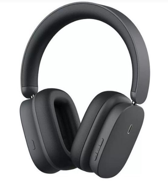 Навушники з мікрофоном Baseus Bowie H1 Wireless Gray (NGTW230213)  Фото №0