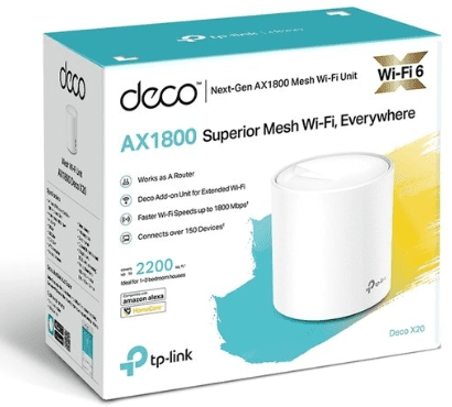Mesh-система TP-Link Deco X20 1-Pack  Фото №1