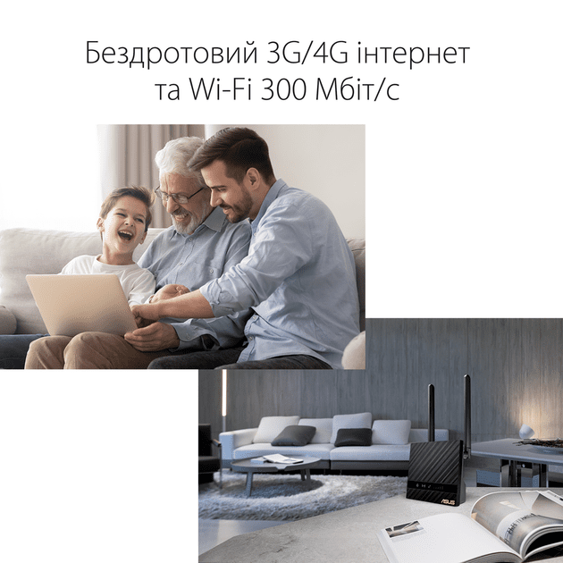 Бездротовий маршрутизатор (роутер) ASUS 4G-N16  Фото №4
