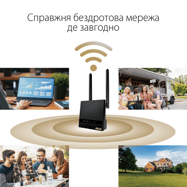 Беспроводной маршрутизатор (роутер) ASUS 4G-N16  Фото №5