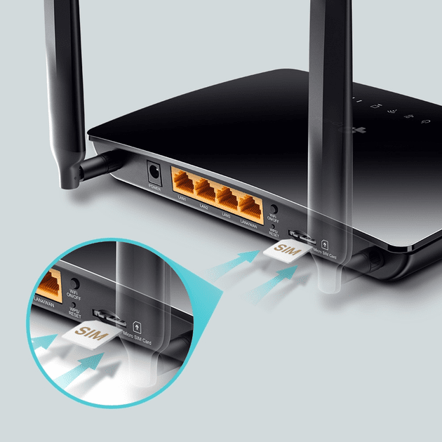 Беспроводной маршрутизатор (роутер)/модем TP-Link Archer MR400  Фото №2