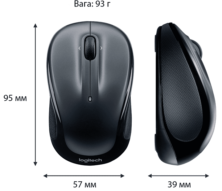 Мышь Logitech M325s Dark Silver (910-006812)  Фото №8