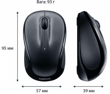 Мышь Logitech M325s Dark Silver (910-006812)  Фото №8