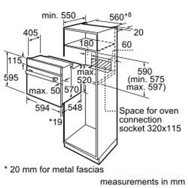 Духовка электрическая Bosch HBJ558YW3Q  Фото №5