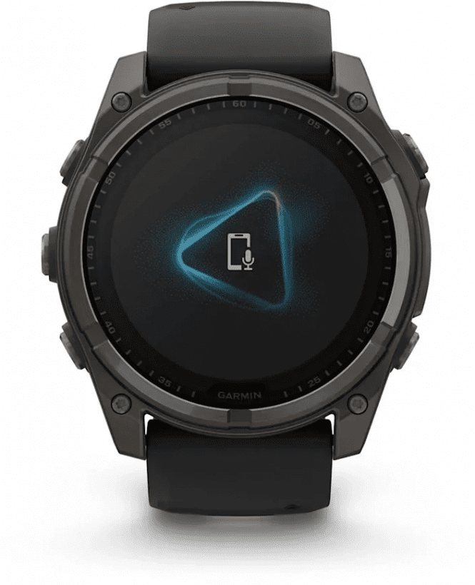Смарт-годинник Garmin Fenix 8 51mm Solar Sapphire Carbon Gray DLC Titanium w. Black/Pebble Gray S. Band (010-02907-10/11/7)  Фото №10