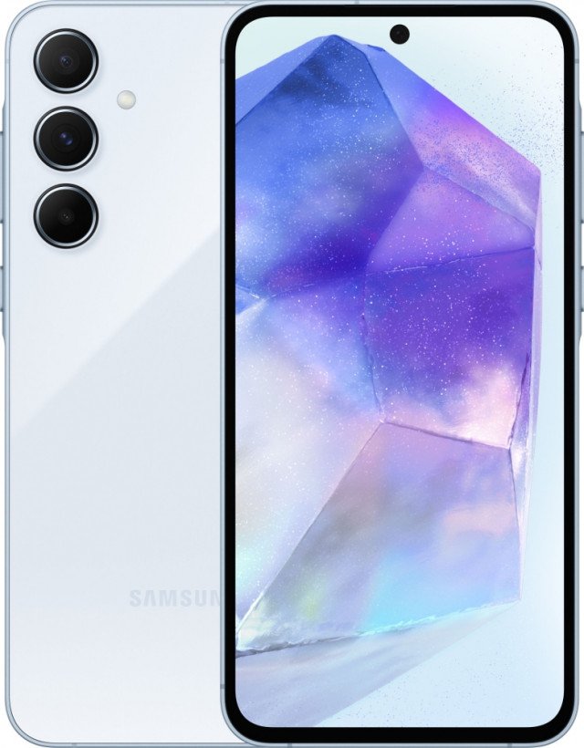 Смартфон Samsung Galaxy A55 5G 8/256GB Awesome Iceblue (SM-A556BLBC)