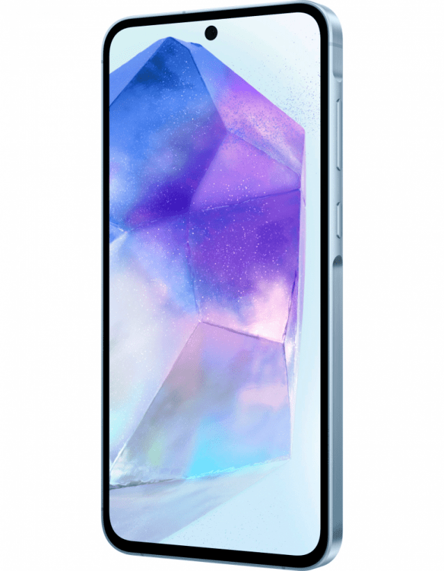 Смартфон Samsung Galaxy A55 5G 8/256GB Awesome Iceblue (SM-A556BLBC)  Фото №2