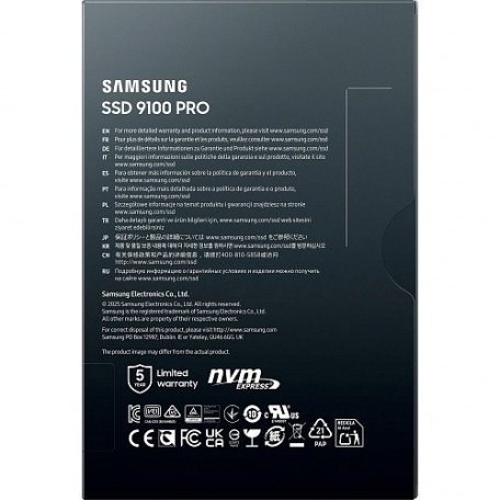 SSD накопичувач Samsung 9100 PRO 4 TB (MZ-VAP4T0BW)  Фото №6