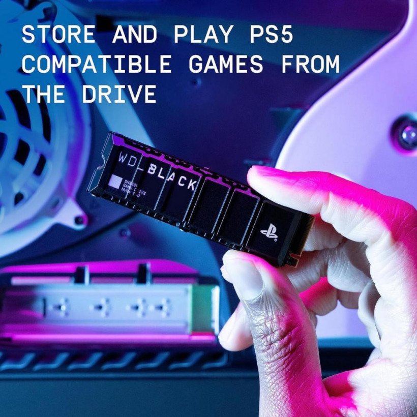 SSD накопитель WD Black SN850P 4 TB for PS5 (WDBBYV0040BNC)  Фото №3