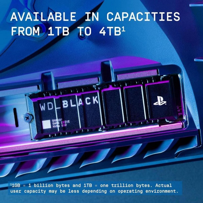 SSD накопитель WD Black SN850P 4 TB for PS5 (WDBBYV0040BNC)  Фото №4
