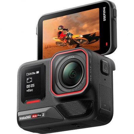Екшн-камера Insta360 Ace Pro 2 Battery Bundle (CINSBBGA_ACEPRO208)  Фото №2