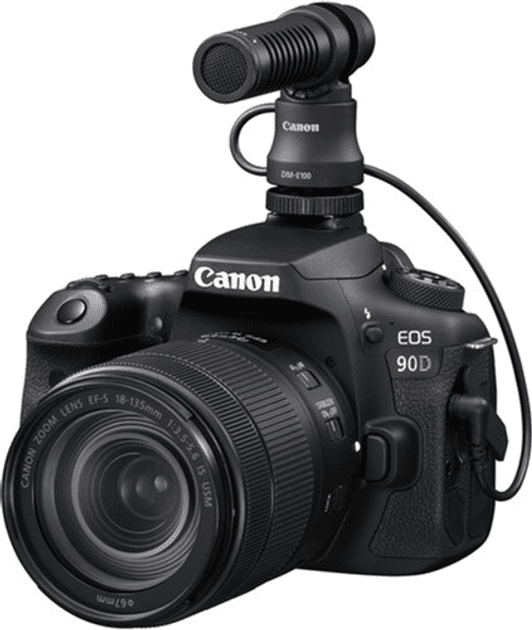 Мікрофон для фото/відеокамери Canon DM-E100  Фото №3