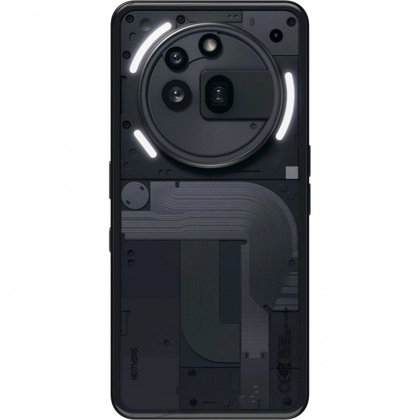 Смартфон Nothing Phone (3a) Pro 12/256GB Black (Global EU)  Фото №1