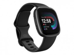 Смарт-годинник Fitbit Versa 4 Black/Graphite (FB523BKBK)
