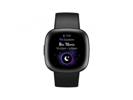 Смарт-годинник Fitbit Versa 4 Black/Graphite (FB523BKBK)  Фото №6