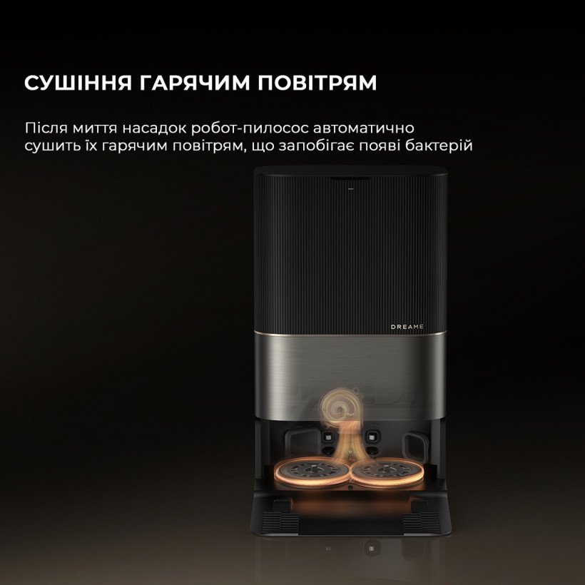 Робот-пылесос с влажной уборкой Dreame X50 Ultra Black (RLX85CE-6-BL)  Фото №14