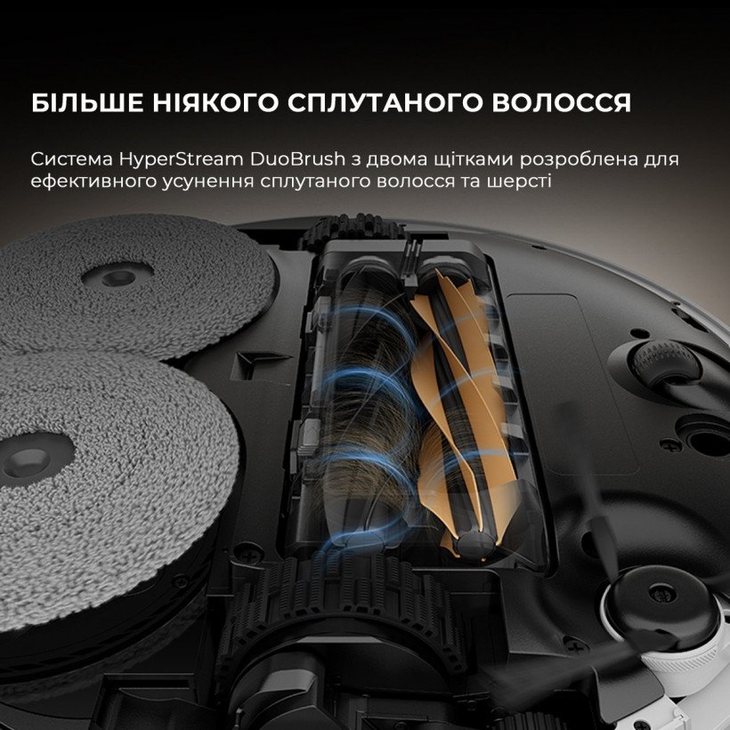 Робот-пылесос с влажной уборкой Dreame X50 Ultra White (RLX85CE-6-Wh)  Фото №4