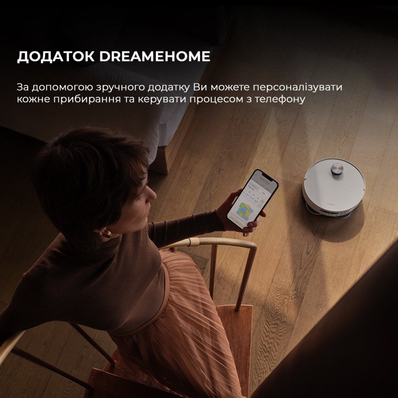 Робот-пылесос с влажной уборкой Dreame X50 Ultra White (RLX85CE-6-Wh)  Фото №17